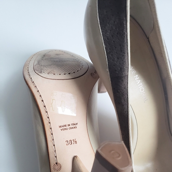 CoSTUME NATIONAL | Peep-toe Leather Heels - Picture 10 of 12
